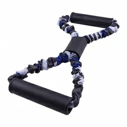 Эспандер плечевой "Восьмерка" D34388 латексный жгут, ручки неопреновые (56-124)