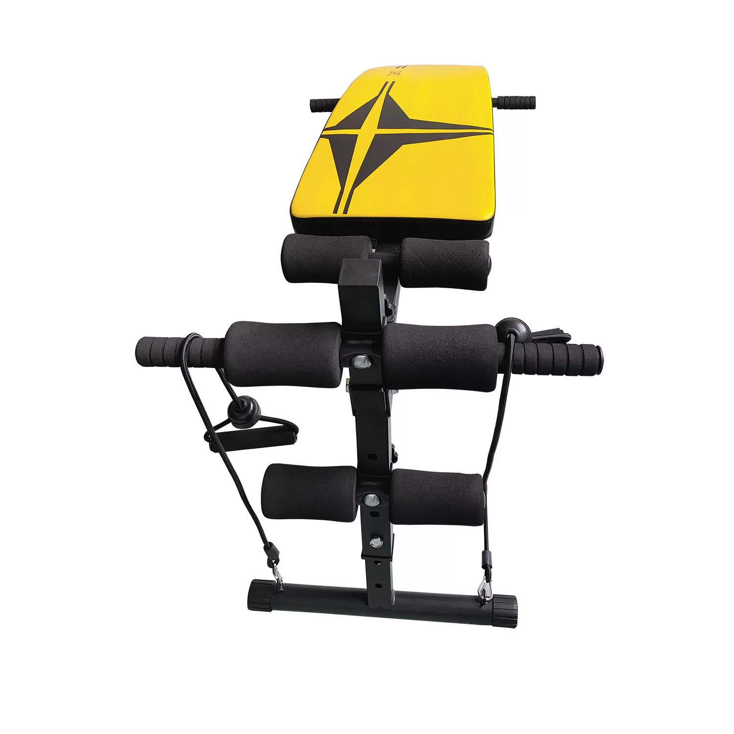  Скамья для пресса DFC гантели, эспандеры D102RY по низким ценам в Томске и Северске