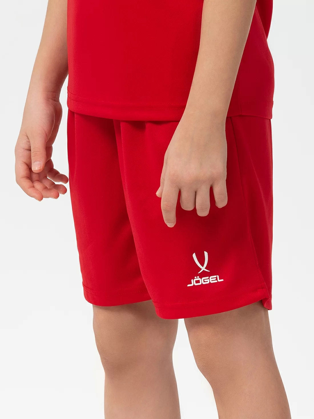  Шорты баскетбольные JOGEL CAMP Basic, красный, детский по низким ценам в Томске и Северске