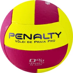 Мяч волейбольный Penalty Bola Volei De Praia Pro р.5 желто-розовый