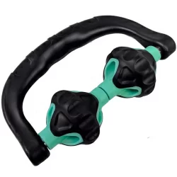 Ролик массажер Универсальный B31668/MSG-200 с двумя роликами зеленый