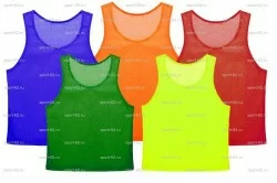 Манишка односторонняя сетчатая взрослая зеленая