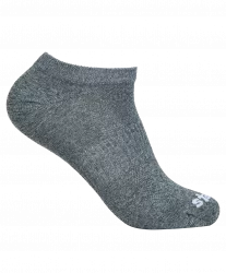 Носки StarFit SW-210 низкие черный меланж (2 ПАРЫ)