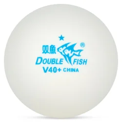 Мяч для настольного тенниса Double Fish No-Star Ball V40+мм. 1шт белый 1/100