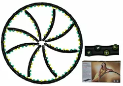 Обруч массажный разборный Charcoal Magnet Hoop