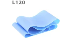 Эспандер ТПЕ лента для аэробики 120 см х 15 см х 0,65 мм MTPL-120-65 синий