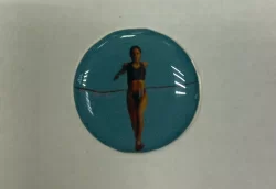 Вставка для медалей заливная 25мм D1 бег ж.7