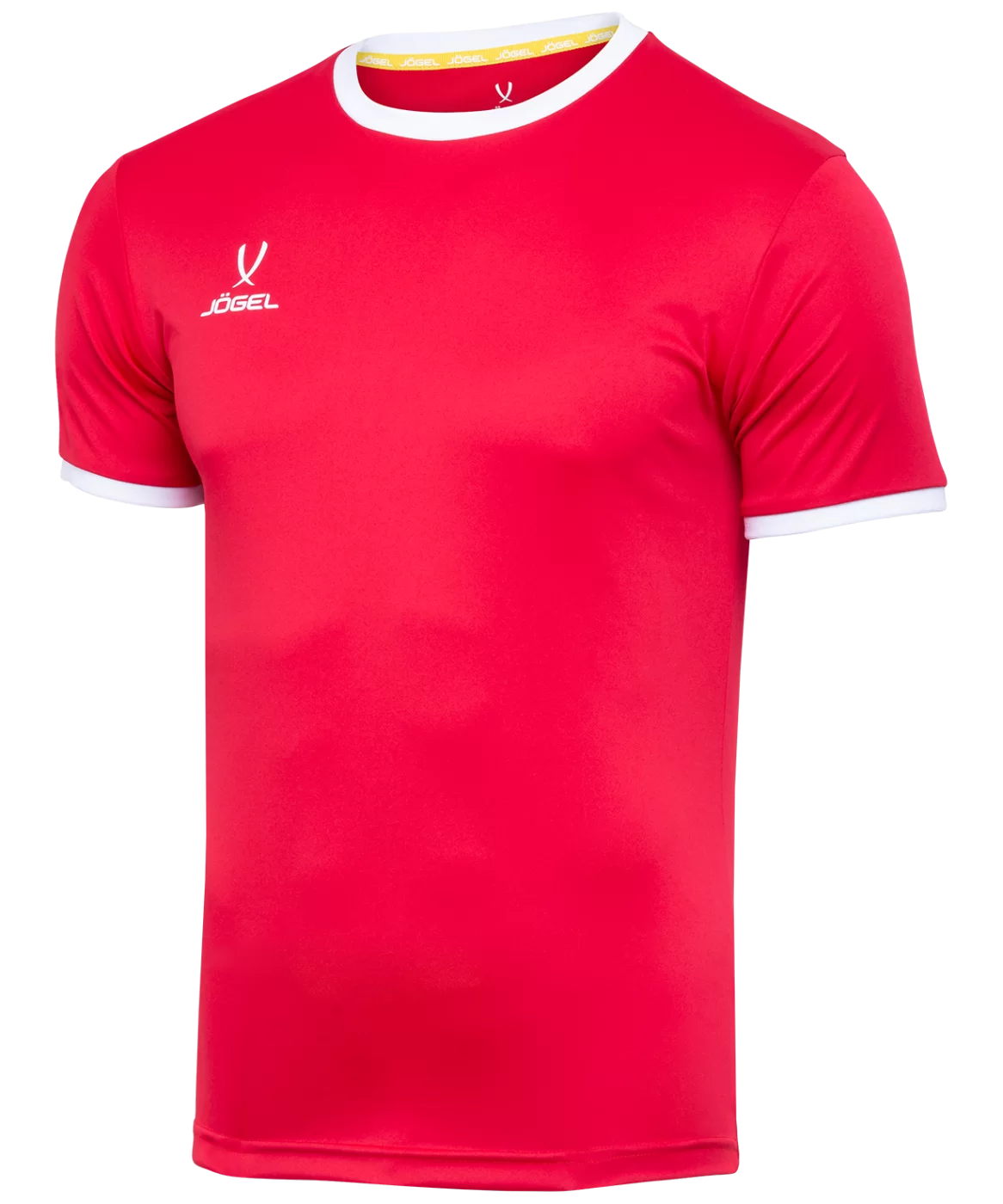  Футболка футбольная JOGEL CAMP Origin, красный/белый по низким ценам в Томске и Северске