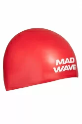 Шапочка для плавания Mad Wave Soft Fina Approved L Red