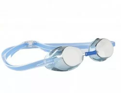 Очки для плавания Mad Wave Racer SW Mirror стартовые azure
