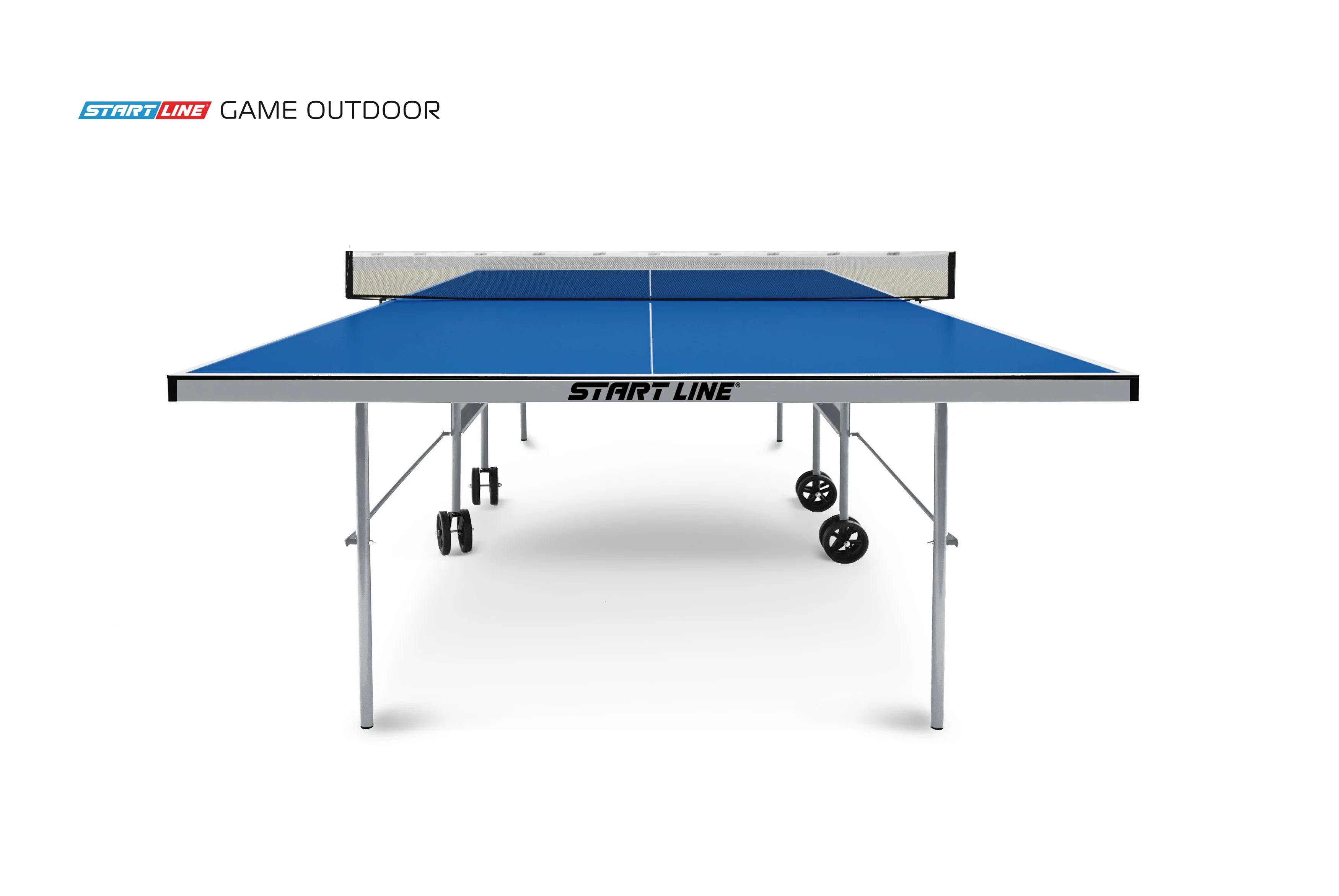  Стол теннисный Game Всепогодный с сеткой Синий по низким ценам в Томске и Северске