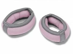 Утяжелители 0.3 кг х 2 шт Indigo Браслет неопрен, дробь, сиреневый