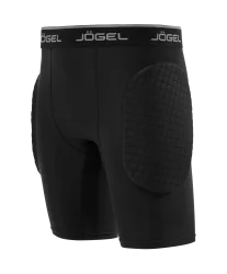 Шорты вратарские с защитой JOGEL ScalePad Goalkeeper Shorts, черный