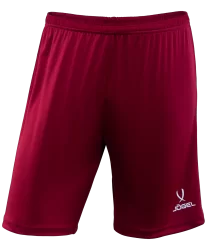 Шорты игровые JOGEL CAMP Classic Shorts, гранатовый/белый