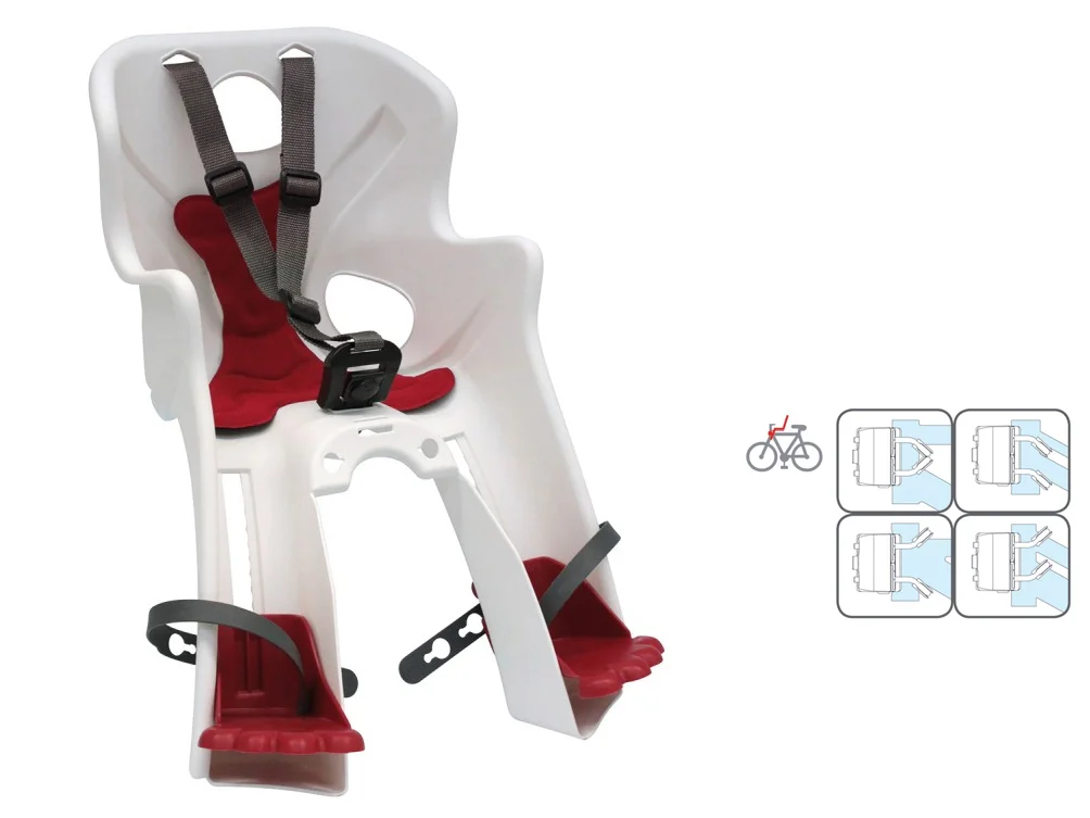  Сидение перед. Rabbit B-Fix, белое по низким ценам в Томске и Северске