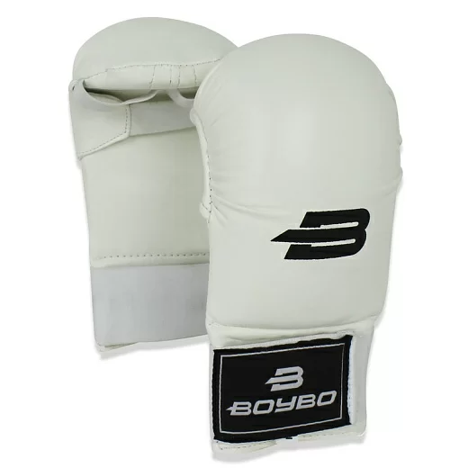  Накладки карате BoyBo Nylex BO120 белый по низким ценам в Томске и Северске