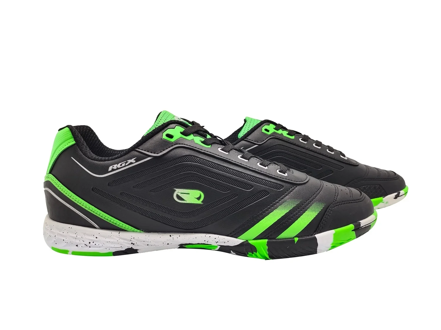  Бутсы RGX SB-M-061 Black/Green детские по низким ценам в Томске и Северске