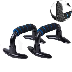 Упоры для отжиманий B34463 с неопреновыми ручками пластиковые синий