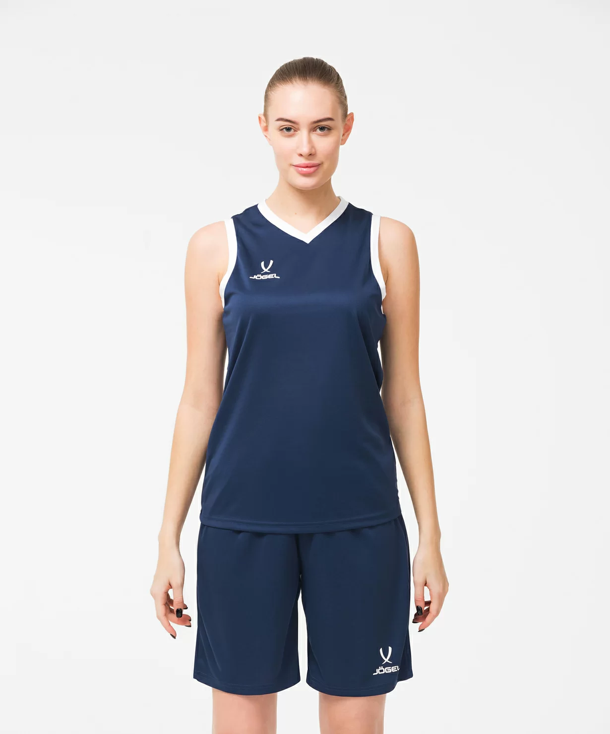  Майка баскетбольная JOGEL CAMP Basic, темно-синий по низким ценам в Томске и Северске