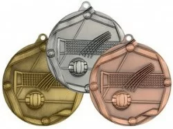Медаль MD617 d-60 мм волейбол