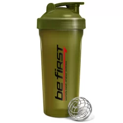 Шейкер Be First 1000 мл с шариком хаки
