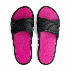 Пантолеты Evars Evalution Velcro женские черный/фуксия