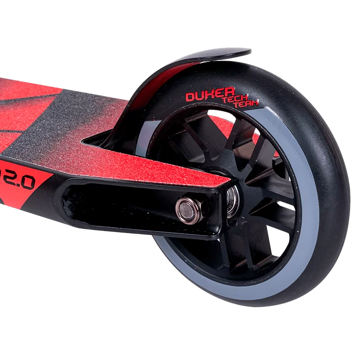  Самокат TechTeam Duker 2.0 трюковой black/red по низким ценам в Томске и Северске