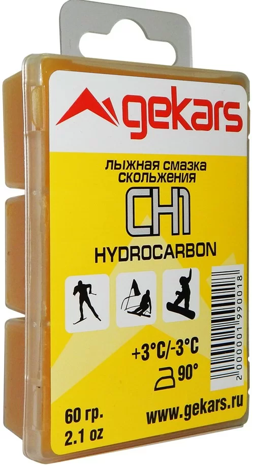  Парафин Gekars Pro Hydrocarbon СН1 +3 -3 60гр. в пласт.упаковке по низким ценам в Томске и Северске