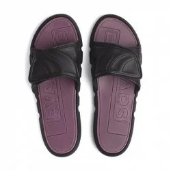 Пантолеты Evars Evalution Velcro женские черный/бордово-фиолетовый