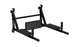 Брусья навесные 3в1 для шведской стенки Invent черный