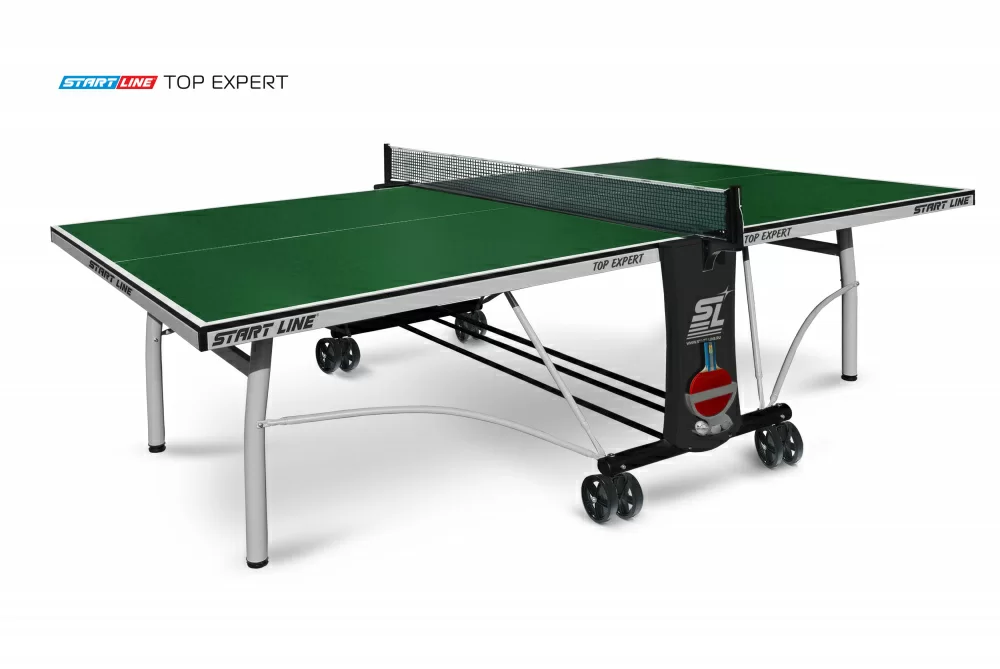  Стол теннисный Top Expert Зелёный по низким ценам в Томске и Северске