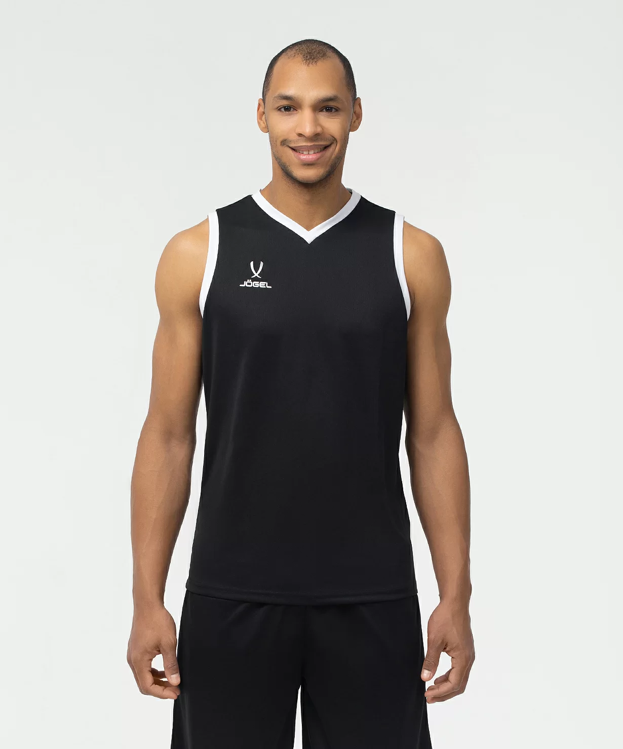  Майка баскетбольная JOGEL CAMP Basic, черный по низким ценам в Томске и Северске