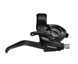 Переключатель задний Shimano Tourney ASTEF41R7AL шифтер+торм. ручка (2пальца) 7скор. правый черный