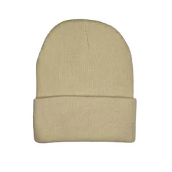 Шапка унисекс 50% акрил, 50% шерсть Бежевый