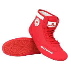 Борцовки BoyBo на толстой подошве красный