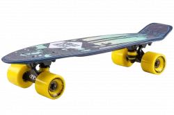 Скейтборд TechTeam пластиковый Kiwi 22 blue