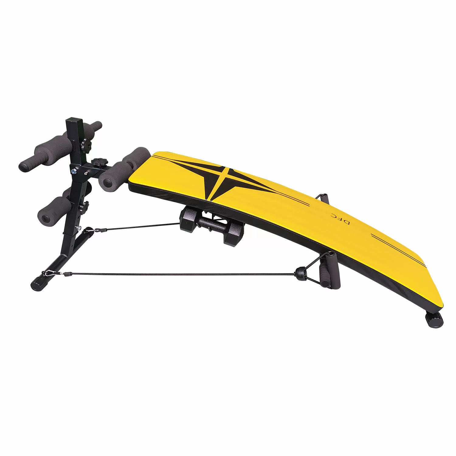  Скамья для пресса DFC гантели, эспандеры D102RY по низким ценам в Томске и Северске