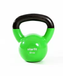 Гиря виниловая 8 кг StarFit Core DB-401 8 кг зеленая