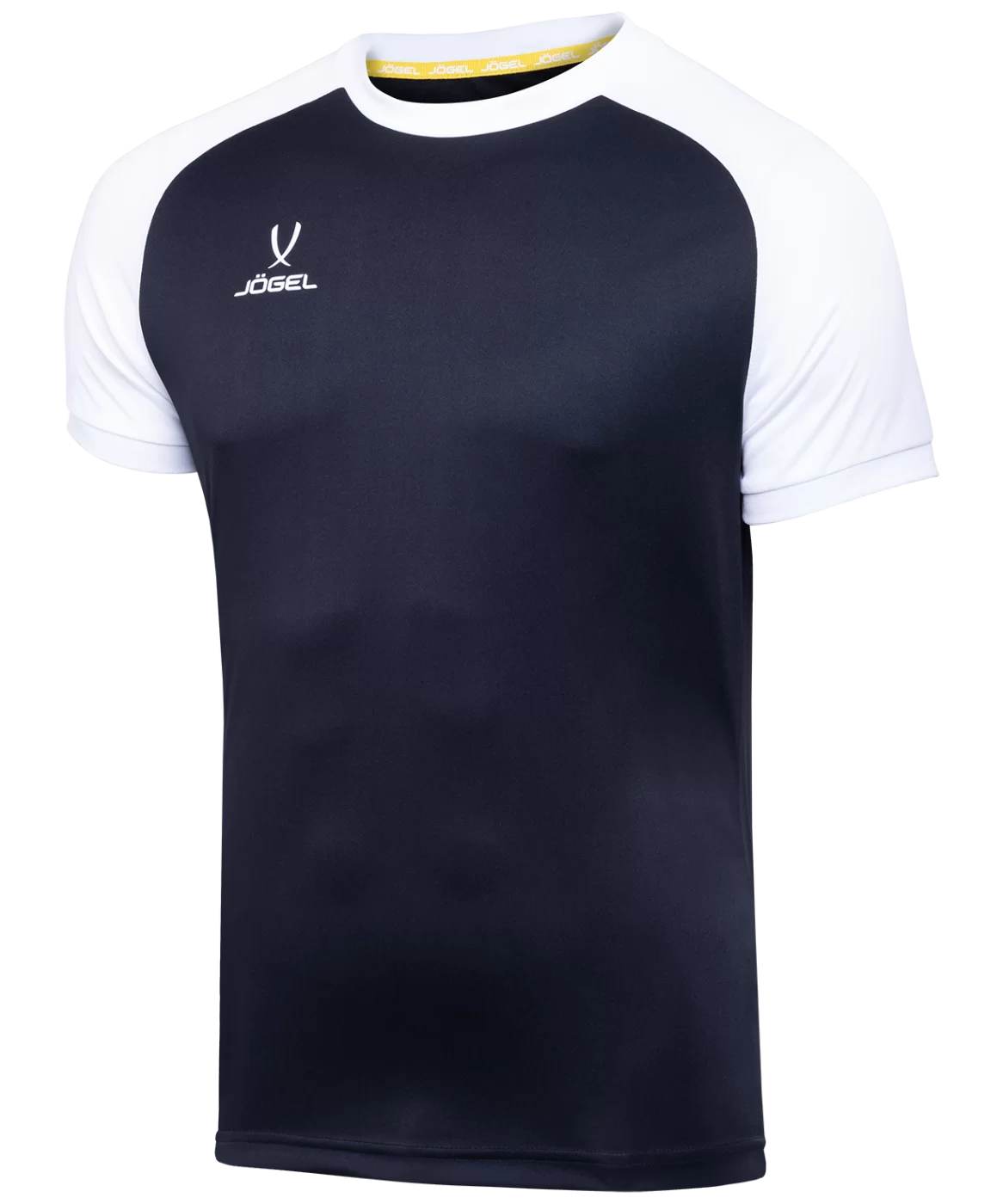  Футболка игровая JOGEL CAMP Reglan Jersey, черный/белый, детский по низким ценам в Томске и Северске