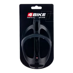 Флягодержатель 4Bike пластик 045 в инд. упаковке чёрный