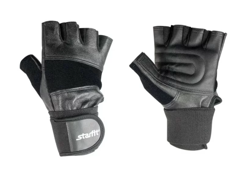  Перчатки StarFit SU-125 черный по низким ценам в Томске и Северске