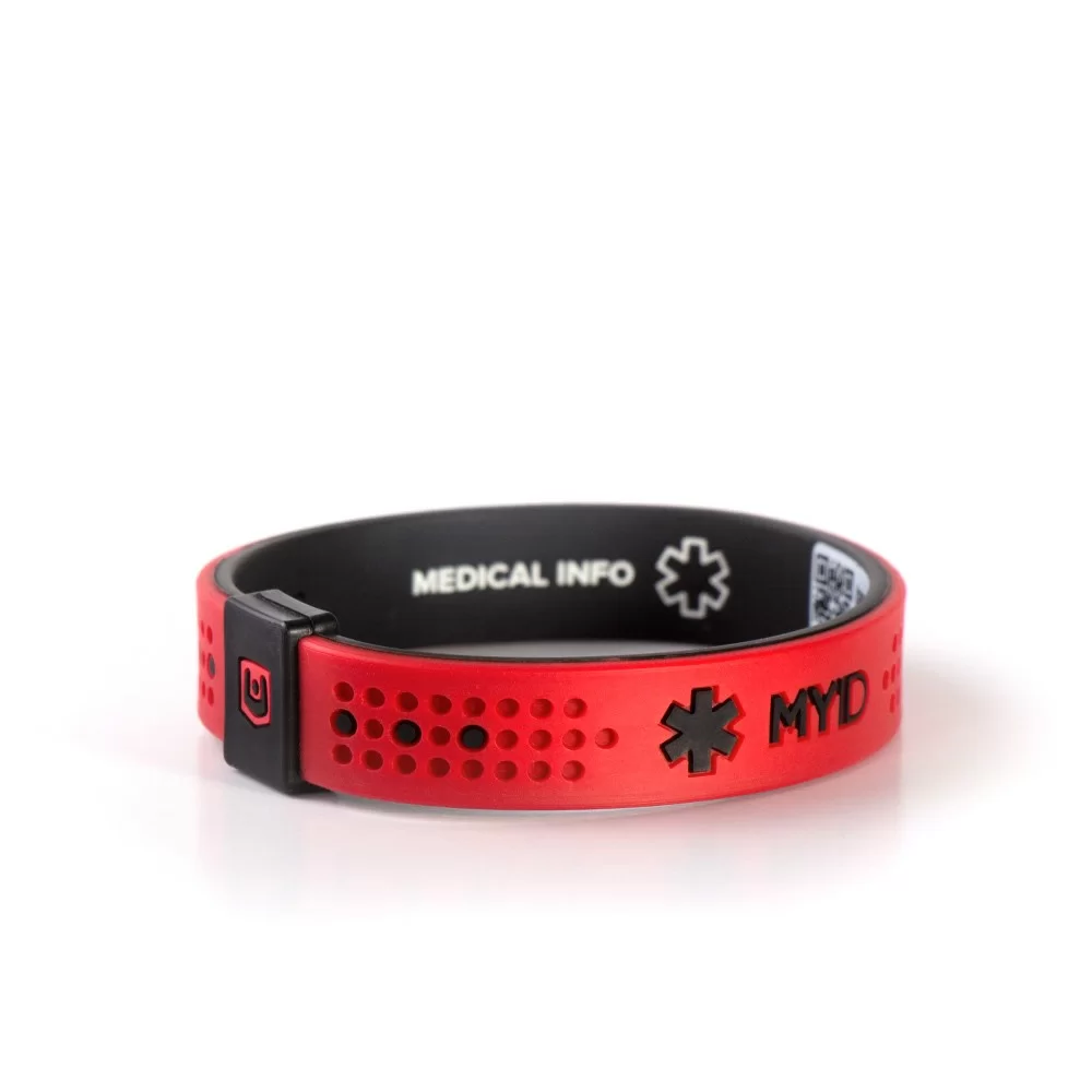  Браслет LifeStrength Ender Myid Sport SM красн/черный по низким ценам в Томске и Северске