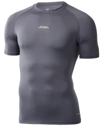 Футболка компрессионная с коротким рукавом JOGEL CAMP PerFormDRY Top SS, темно-серый