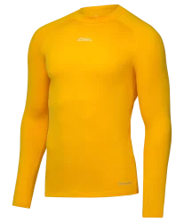 Джемпер компрессионный утепленный JOGEL CAMP PerFormDRY Baselayer Top Warm, желтый