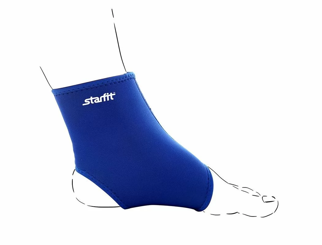  Суппорт голеностопа StarFit SU-401 синий по низким ценам в Томске и Северске