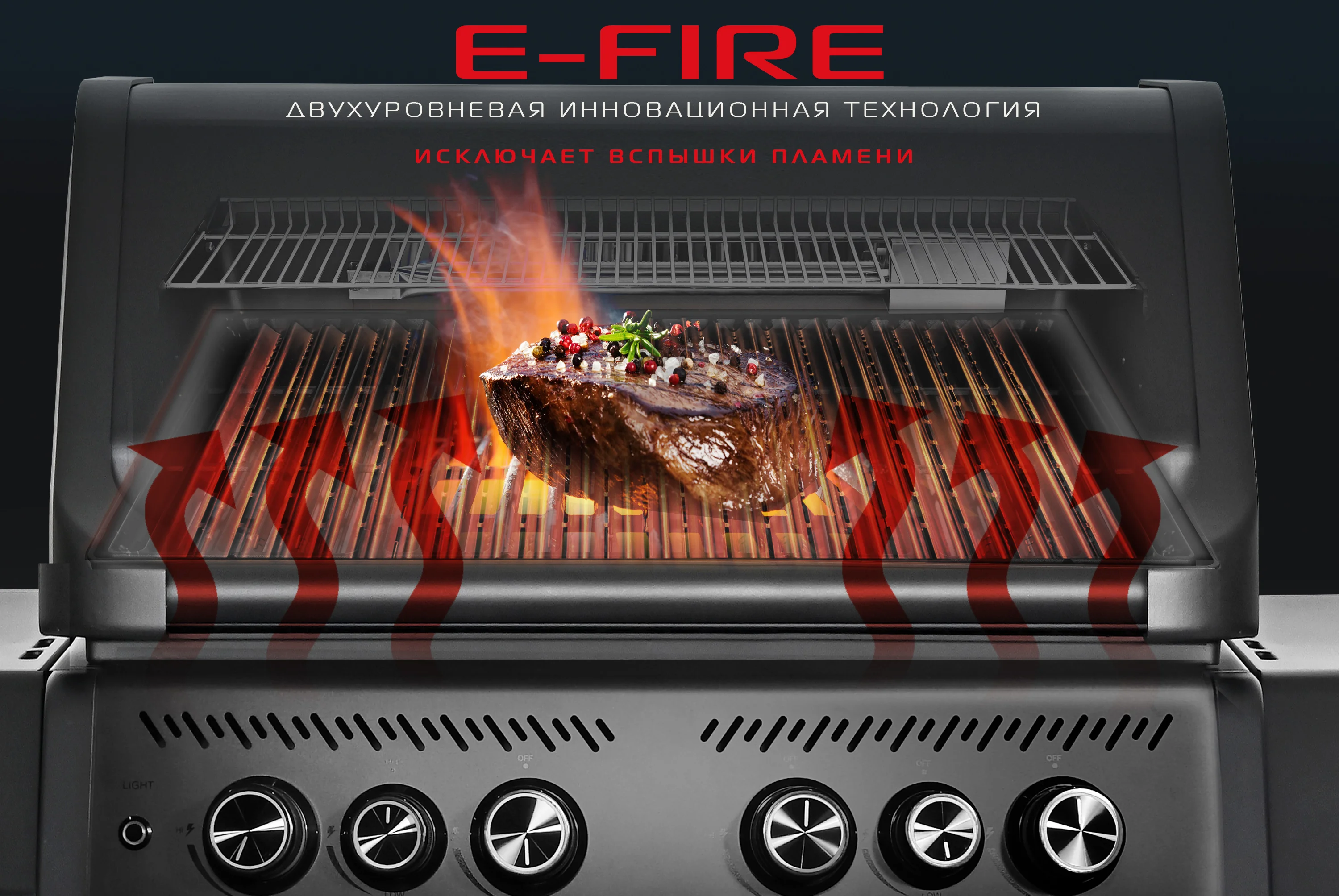  Газовый гриль 4+2 горелки по низким ценам в Томске и Северске