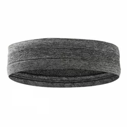 Повязка на голову B34465-6 с силиконом 5х24см серая