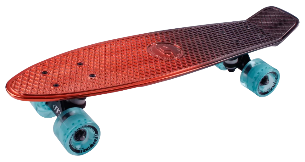  Скейтборд TechTeam пластиковый Metallic 22 red по низким ценам в Томске и Северске