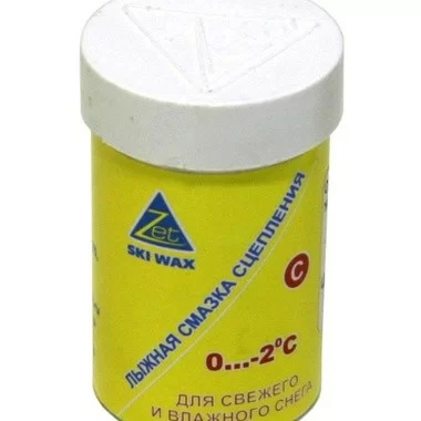  Мазь лыжн. ZET простая С-3 (0-2) желт. 30гр. по низким ценам в Томске и Северске