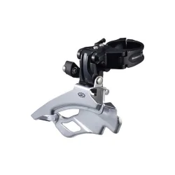 Переключатель передний Shimano Deore M616, 2 ск.,Direct mount Рамка - нижняя, Тяга - универсал